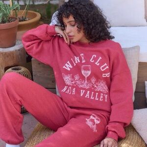Project Social T Red Wine Club Sweatshirt